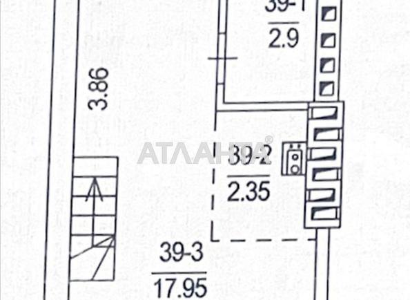 1-комнатная квартира по адресу ул. Иванова (площадь 48,4 м²) - Atlanta.ua - фото 9