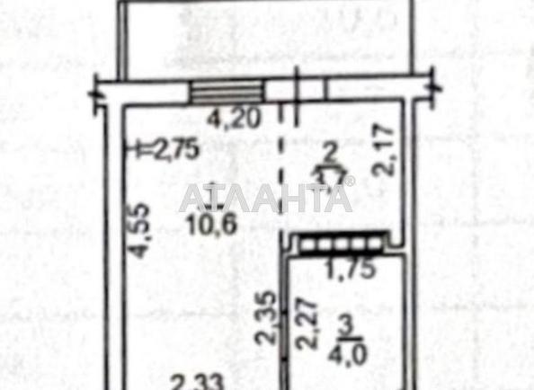 1-room apartment apartment by the address st. Stepovaya (area 21 m²) - Atlanta.ua - photo 11