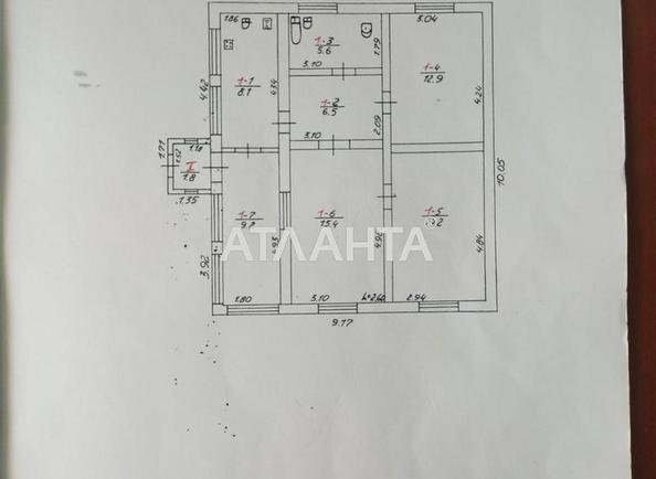 Дом по адресу ул. Виноградная (площадь 73,7 м²) - Atlanta.ua - фото 8