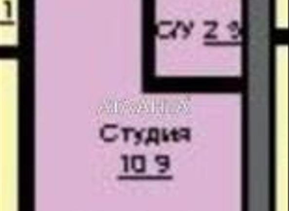 1-комнатная квартира по адресу Строительный пер. (площадь 13,1 м²) - Atlanta.ua - фото 7