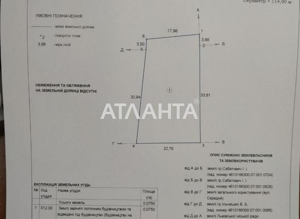 Участок по адресу ул. Новая (площадь 7,5 сот) - Atlanta.ua - фото 4