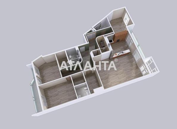 3-комнатная квартира по адресу Ванный пер. (площадь 199,5 м²) - Atlanta.ua - фото 40