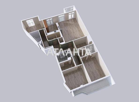 3-комнатная квартира по адресу Ванный пер. (площадь 199,5 м²) - Atlanta.ua - фото 42