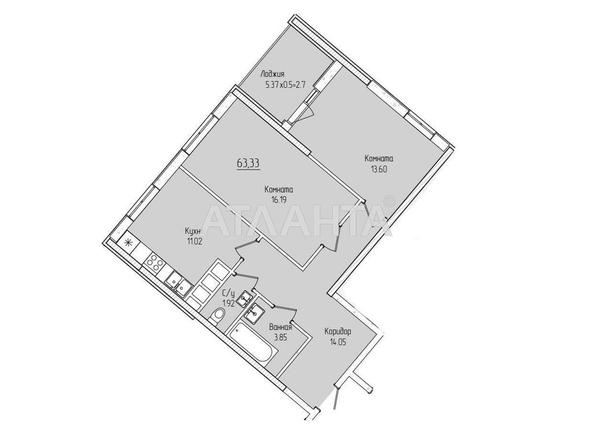 2-комнатная квартира по адресу ул. Краснова (площадь 64 м²) - imageAlt 16 2-комнатная квартира по адресу ул. Краснова (площадь 64 м²) - Atlanta.ua - imageAlt 16