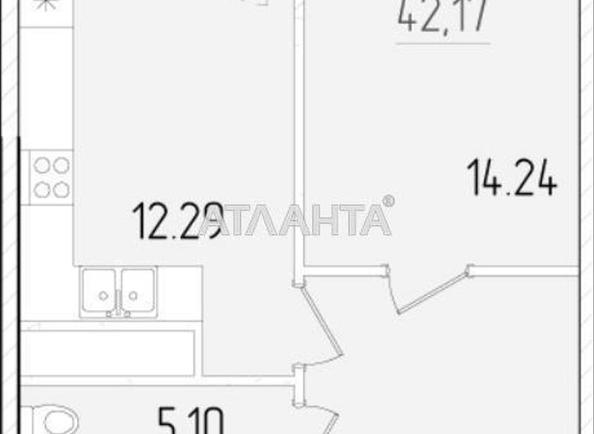 1-room apartment apartment by the address st. Krasnova (area 43 m²) - Atlanta.ua - photo 8