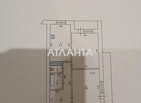 2-кімнатна квартира за адресою вул. Балківська (площа 57,4 м²) - Atlanta.ua - фото 11