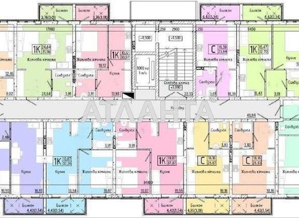 1-комнатная квартира по адресу ул. Слободская (площадь 35 м²) - Atlanta.ua - фото 6