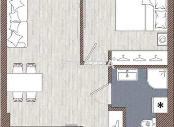 1-комнатная квартира по адресу ул. Сергея Мартына (площадь 40,1 м²) - Atlanta.ua - фото 5