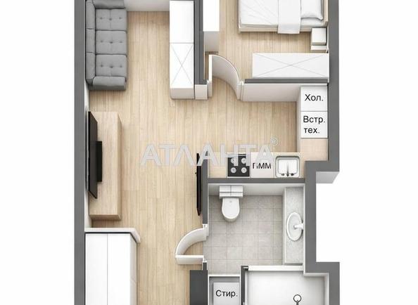 2-rooms apartment apartment by the address st. Topolinnyy per (area 43 m²) - Atlanta.ua - photo 19