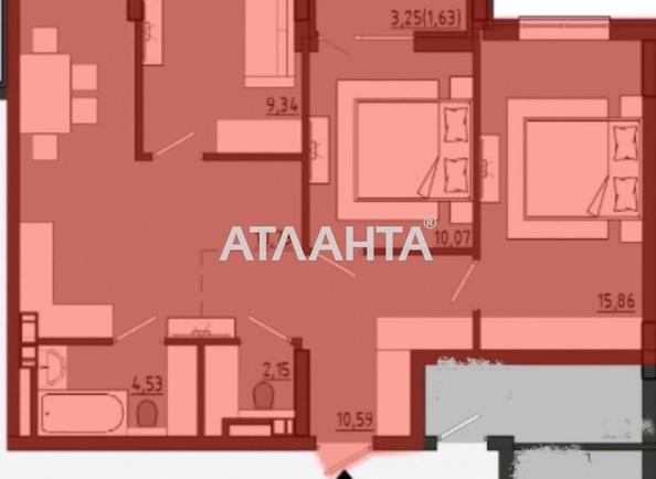 3-комнатная квартира по адресу ул. Чехова (площадь 72 м²) - Atlanta.ua - фото 6
