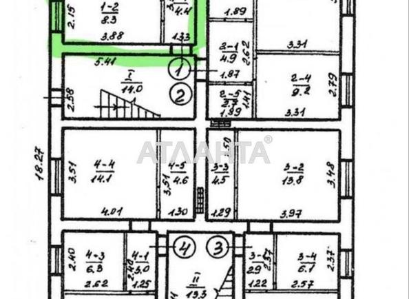 1-комнатная квартира по адресу ул. Магистральная (площадь 26 м²) - Atlanta.ua - фото 19