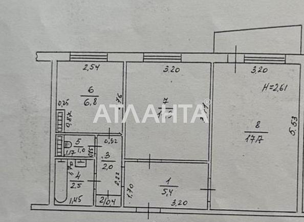 2-кімнатна квартира за адресою вул. Ільфа та Петрова (площа 48 м²) - Atlanta.ua - фото 14