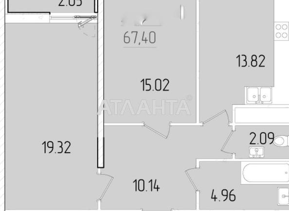 2-комнатная квартира по адресу ул. Краснова (площадь 68 м²) - фото 18 2-комнатная квартира по адресу ул. Краснова (площадь 68 м²) - Atlanta.ua - фото 18
