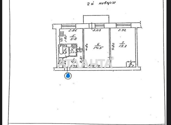 2-комнатная квартира по адресу Добровольского пр. (площадь 42,8 м²) - Atlanta.ua - imageAlt 19