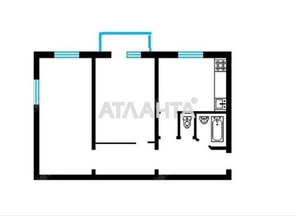 2-комнатная квартира по адресу ул. Зодчих (площадь 45 м²) - Atlanta.ua - фото 13