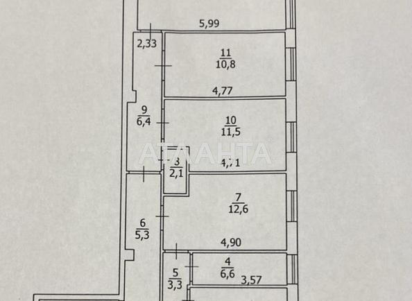Коммерческая недвижимость по адресу ул. Жуковского (площадь 110,2 м²) - Atlanta.ua - фото 9