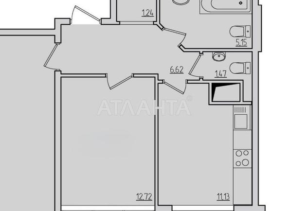 2-комнатная квартира по адресу ул. Жемчужная (площадь 59,1 м²) - Atlanta.ua - фото 15