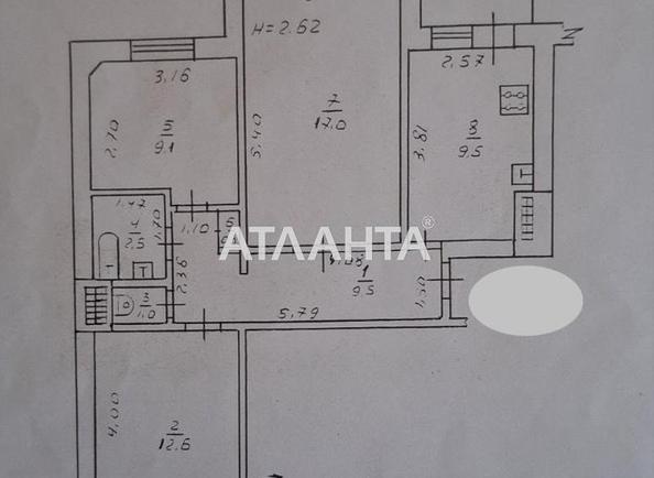 3-комнатная квартира по адресу ул. Заболотного ак. (площадь 65,2 м²) - Atlanta.ua - фото 17