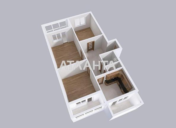 3-комнатная квартира по адресу ул. Оноре де Бальзака (площадь 77,1 м²) - Atlanta.ua - фото 17