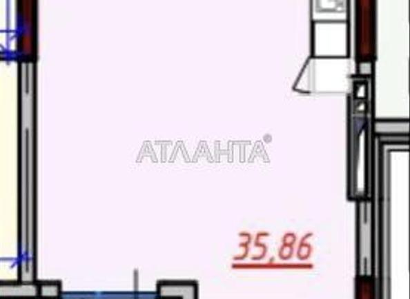 1-комнатная квартира по адресу Фонтанская дор. (площадь 46,6 м²) - Atlanta.ua - фото 9