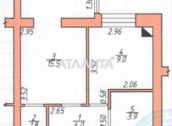 1-кімнатна квартира за адресою вул. Чорновола В`ячеслава (площа 34,2 м²) - Atlanta.ua - фото 8