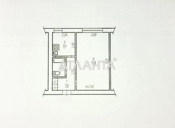 1-комнатная квартира по адресу ул. Володимира Великого (площадь 29,6 м²) - Atlanta.ua - фото 7