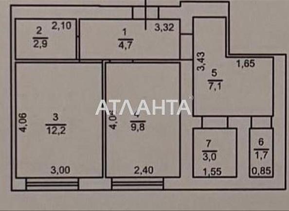 1-комнатная квартира по адресу ул. Бугаевская (площадь 41,4 м²) - Atlanta.ua - imageAlt 17