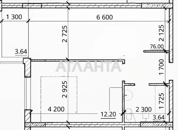 1-кімнатна квартира за адресою вул. Вільямса ак. (площа 40,3 м²) - Atlanta.ua - фото 8
