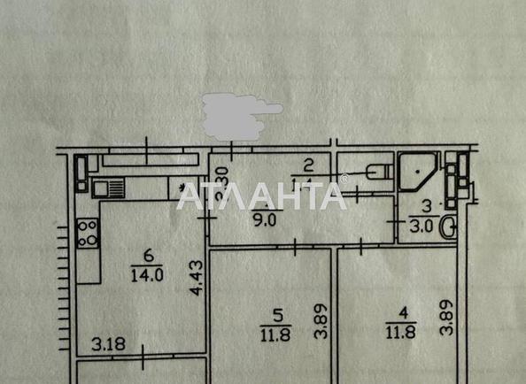 2-комнатная квартира по адресу ул. Максимовича (площадь 55 м²) - Atlanta.ua - фото 15
