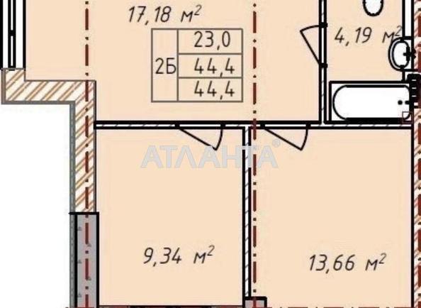 2-rooms apartment apartment by the address st. Lyustdorfskaya dor Chernomorskaya dor (area 0) - Atlanta.ua - photo 6