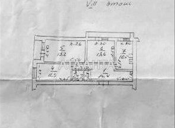 3-кімнатна квартира за адресою вул. Балківська (площа 77,1 м²) - Atlanta.ua - фото 14