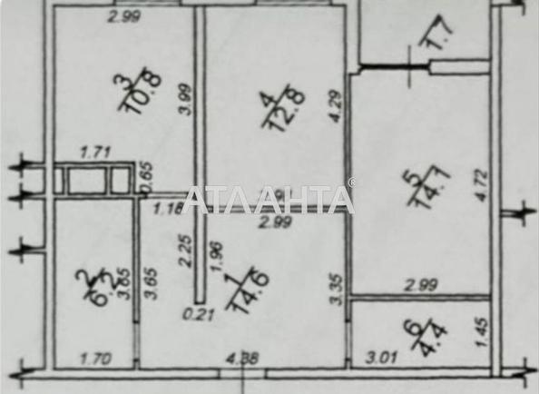 1-комнатная квартира по адресу ул. Краснова (площадь 65 м²) - Atlanta.ua - imageAlt 19