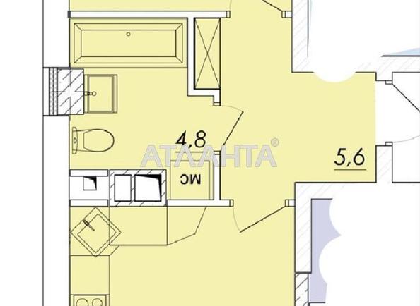 1-комнатная квартира по адресу Овидиопольская дор. (площадь 43,2 м²) - Atlanta.ua - imageAlt 6