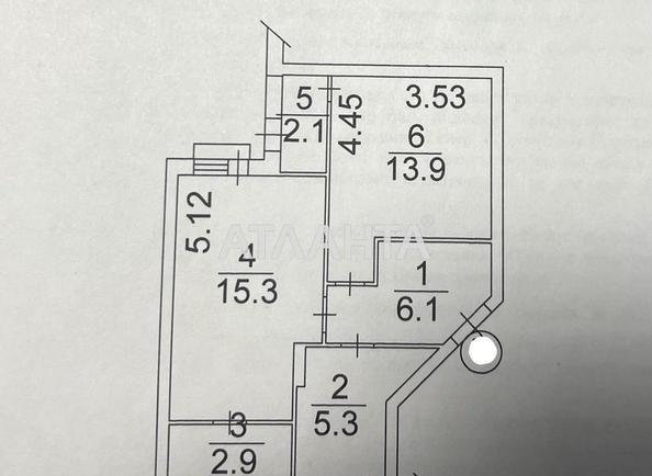 1-кімнатна квартира за адресою вул. Покровська (площа 45,6 м²) - Atlanta.ua - фото 26