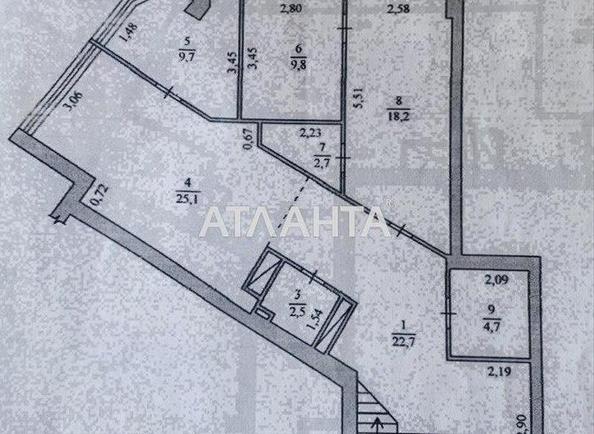 3-кімнатна квартира за адресою вул. Аркадійське плато (площа 208,8 м²) - Atlanta.ua - фото 5