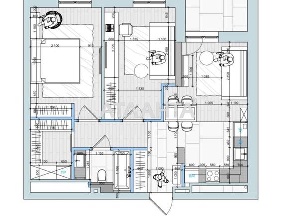 2-комнатная квартира по адресу Щирецкая ул. (площадь 65,5 м²) - Atlanta.ua - фото 23