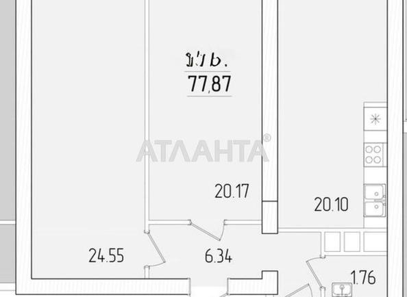 3-rooms apartment apartment by the address st. Krasnova (area 77 m²) - Atlanta.ua - photo 34