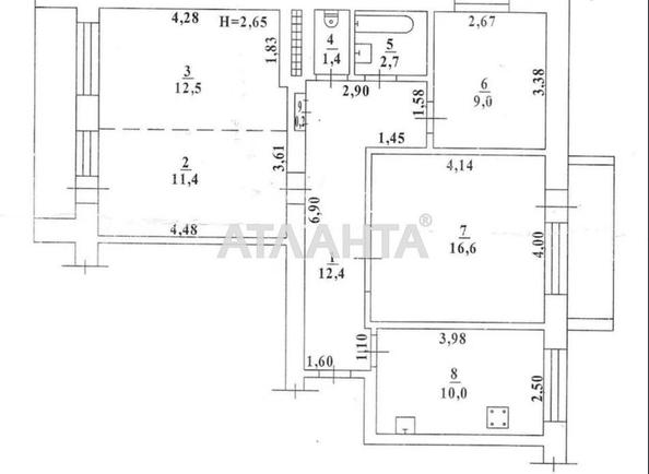 3-комнатная квартира по адресу ул. Малиновского марш. (площадь 90 м²) - Atlanta.ua - imageAlt 21