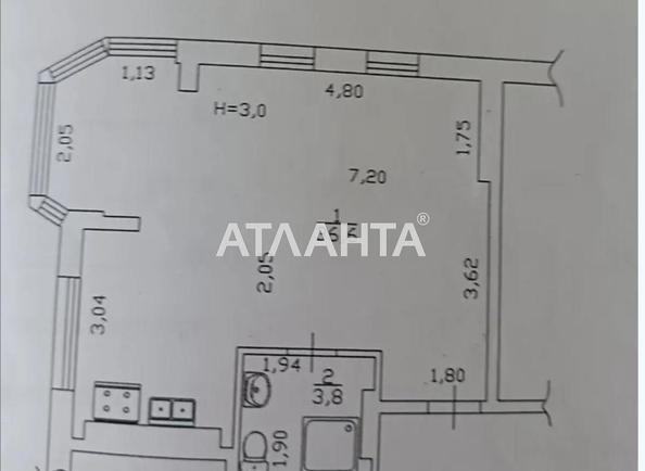 1-room apartment apartment by the address st. Nikolaevskaya (area 41 m²) - Atlanta.ua - photo 11