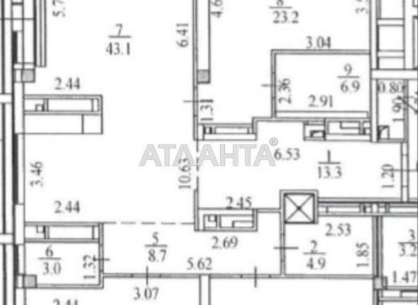 3-кімнатна квартира за адресою вул. Донського Дмитра (площа 197 м²) - Atlanta.ua - фото 18
