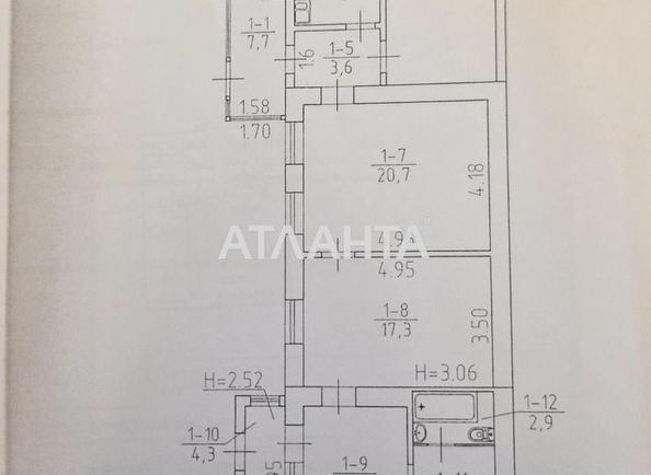 Будинок за адресою вул. Авіаційна (площа 147,2 м²) - Atlanta.ua - фото 22