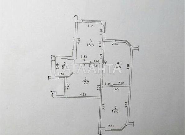 2-комнатная квартира по адресу ул. Среднефонтанская (площадь 78,6 м²) - Atlanta.ua - фото 17