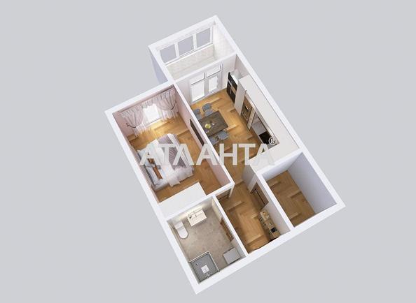1-кімнатна квартира за адресою вул. Гніздовського (площа 52,9 м²) - Atlanta.ua - фото 15