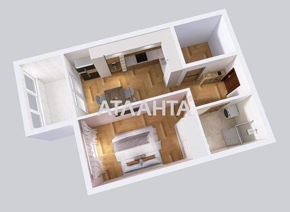 1-кімнатна квартира за адресою вул. Гніздовського (площа 52,9 м²) - Atlanta.ua - фото 16