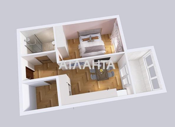 1-кімнатна квартира за адресою вул. Гніздовського (площа 52,9 м²) - Atlanta.ua - фото 18