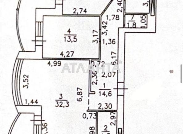 2-кімнатна квартира за адресою вул. Іванова (площа 95 м²) - Atlanta.ua - фото 10