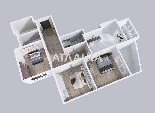 3-кімнатна квартира за адресою вул. Виговського (площа 90,1 м²) - Atlanta.ua - фото 15