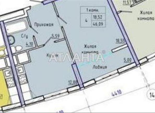 1-комнатная квартира по адресу ул. Каманина (площадь 45 м²) - Atlanta.ua - imageAlt 9