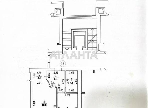 1-комнатная квартира по адресу Погулянка ул.   (площадь 43,3 м²) - Atlanta.ua - фото 17