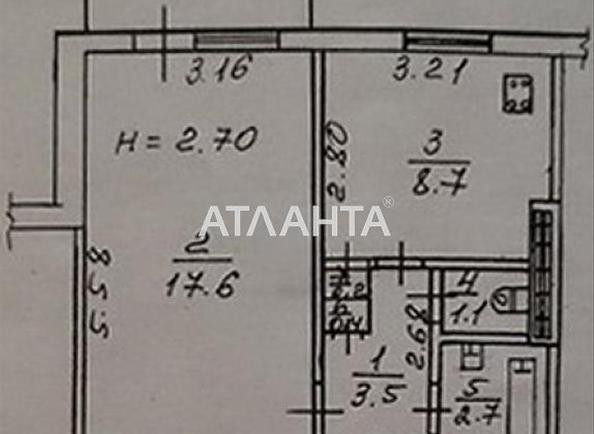 1-room apartment apartment by the address st. Koroleva ak (area 34 m²) - Atlanta.ua - photo 10